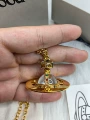 Golden white crystal ball
