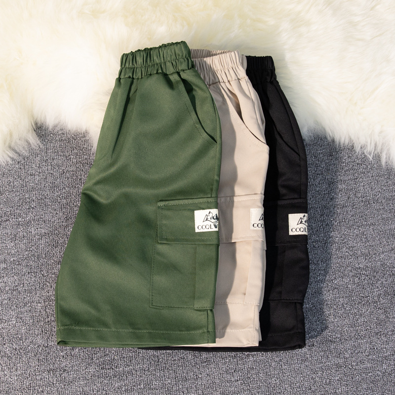 Sports Loose Straight Pants for Boys and Girls, Comfortable Shorts, Spring, Summer and Autum New Overalls for Small and Medium-Sized Kidsren