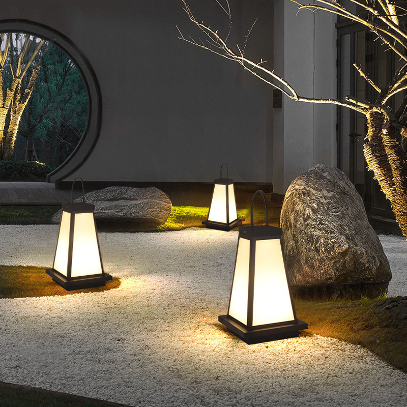 Outdoor Lawn Lamp Waterproof Villa Garden Courtyard Grass Lamp Outdoor Balcony Chinese Garden Portable Lamp Floor Lamp