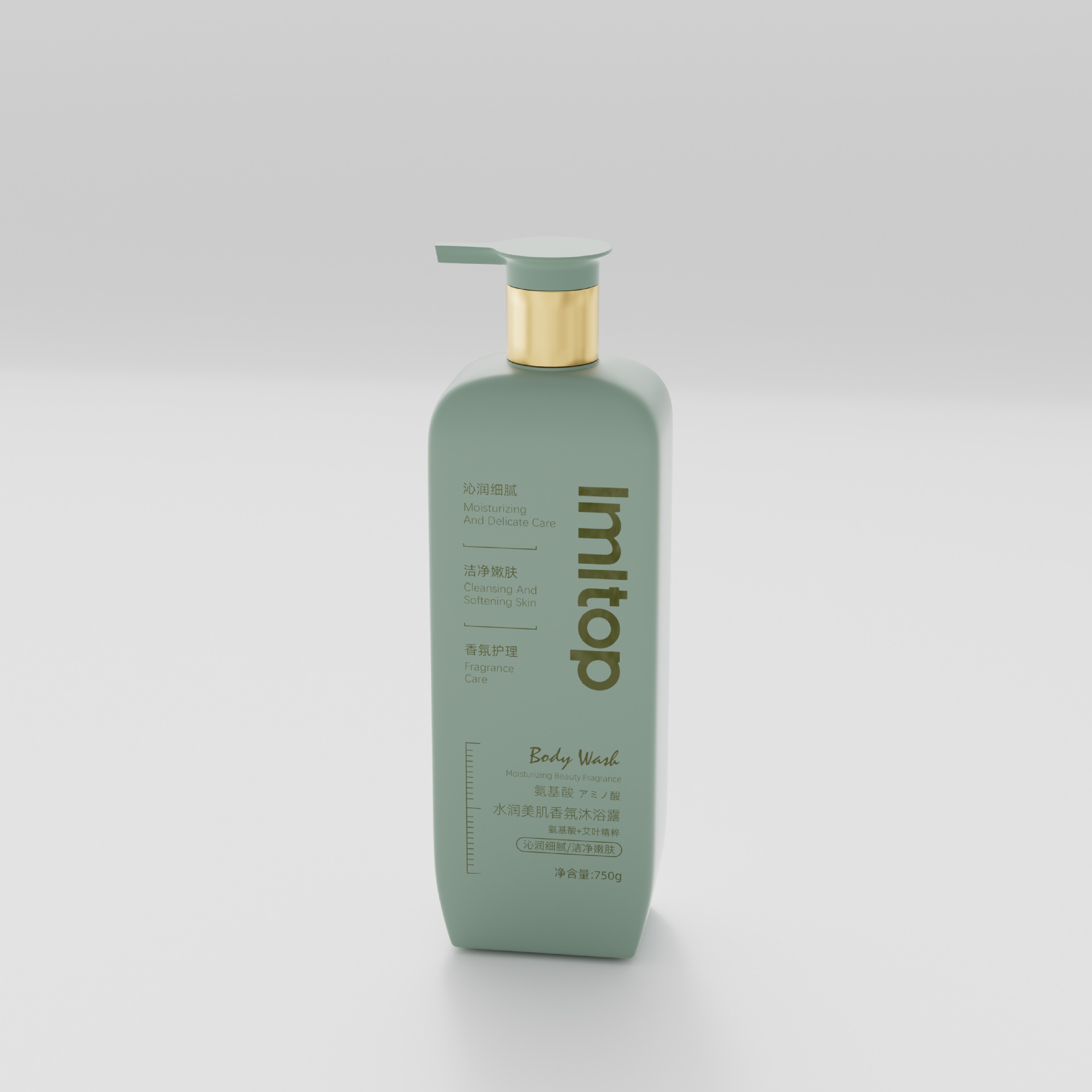 LMLTOP 750ml champú suave aromático acondicionador de cabello aminoácido agua serie de gel de baño