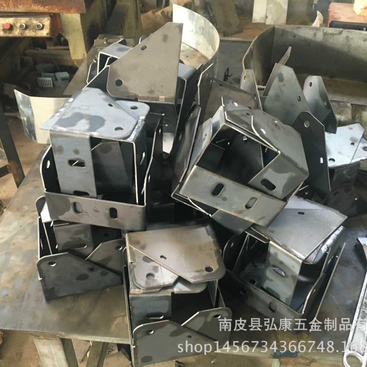 南皮五金冲压制品厂 圆筒卷边五金件 翻边机子