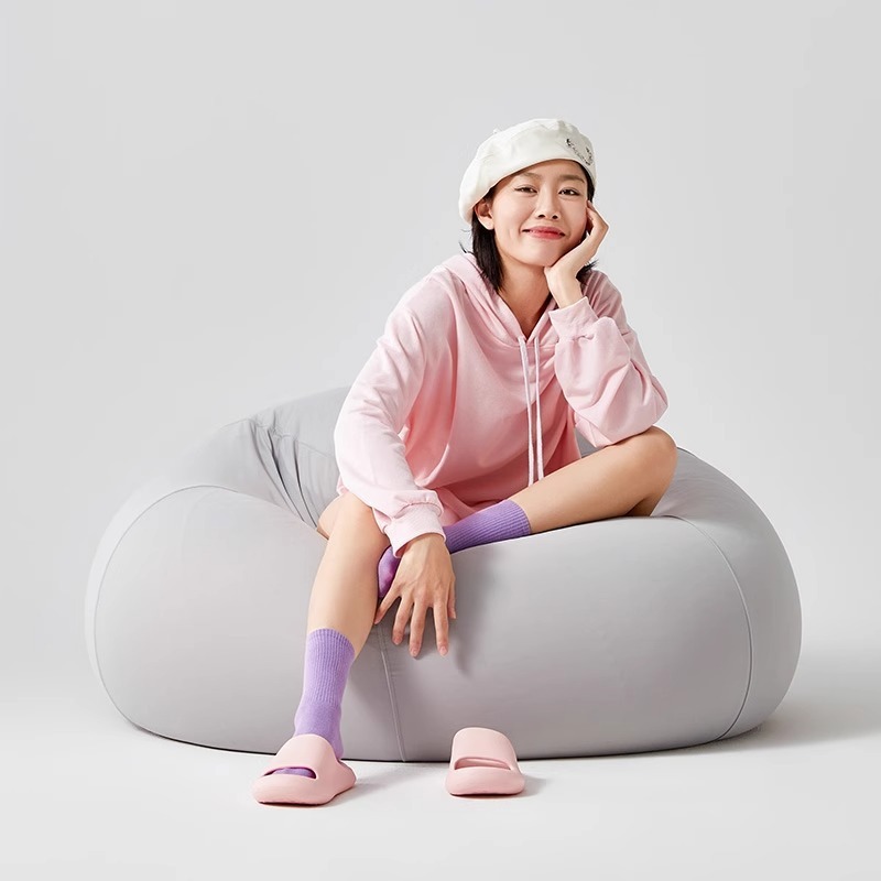Park Xi Yunの弾性ホームインテリアカップルサンダル、女性用家庭用入浴用厚底ソフトソールスリッパ、男性用ソフト弾性ソールスリッパ|undefined