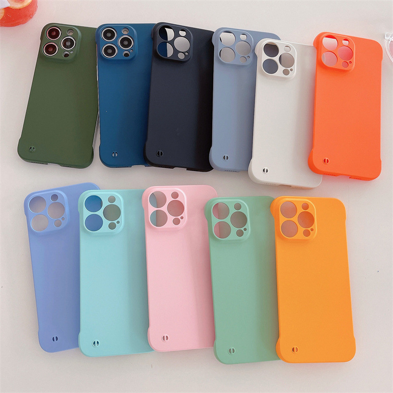Suitable for iPhone 17 Pro Max Skin-Feel 14 Apple 13 Phone Case 12 Frameless X Simple 11 Precision Hole 16/15