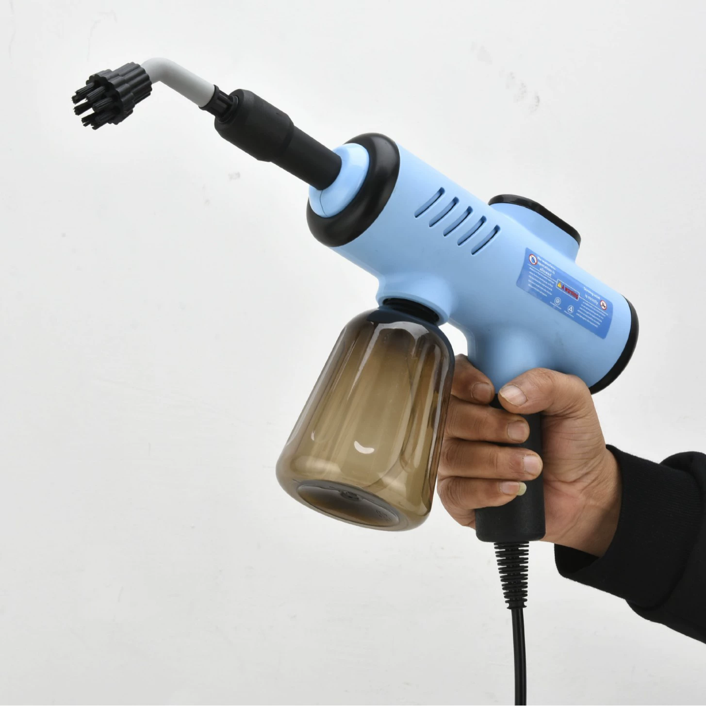 Digital display high temperature and high pressure steam cleaning machine household convenient handheld cleaner multifunctional kitchen cleaning machine cross-border