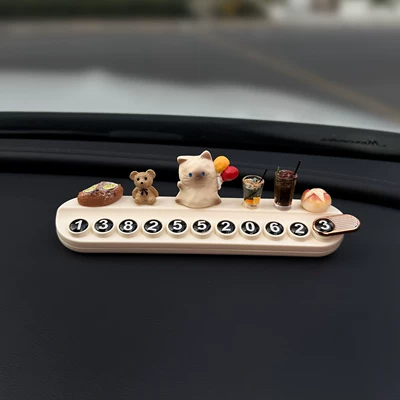 Plate for Car, Mobile Phone Number, Nömrəli dayanma kartı