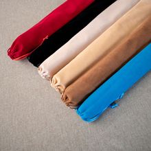 扇套7 8 9.5 10 十 寸收纳扇子的包装黑色绒布可印LOGO折扇拉绳袋