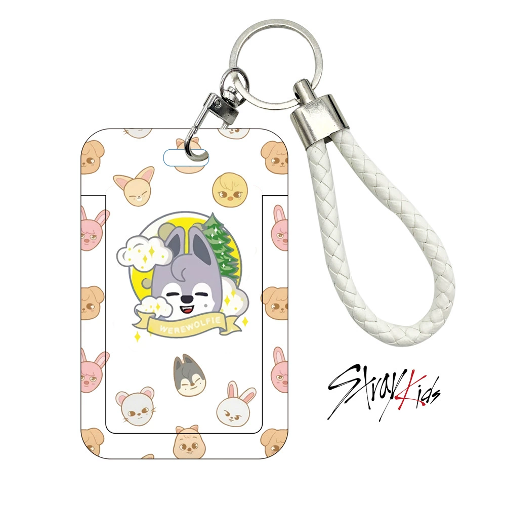 Карта Stray Kids Cartoon SKZOO, идентификационная карта студента, карта студента, карта риса студента, карта, дверь-дверь запрещена, документы для работы, набор