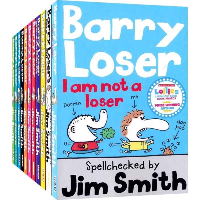Unlucky Barry 11 English Original Barry Loser I am not a loser Loser