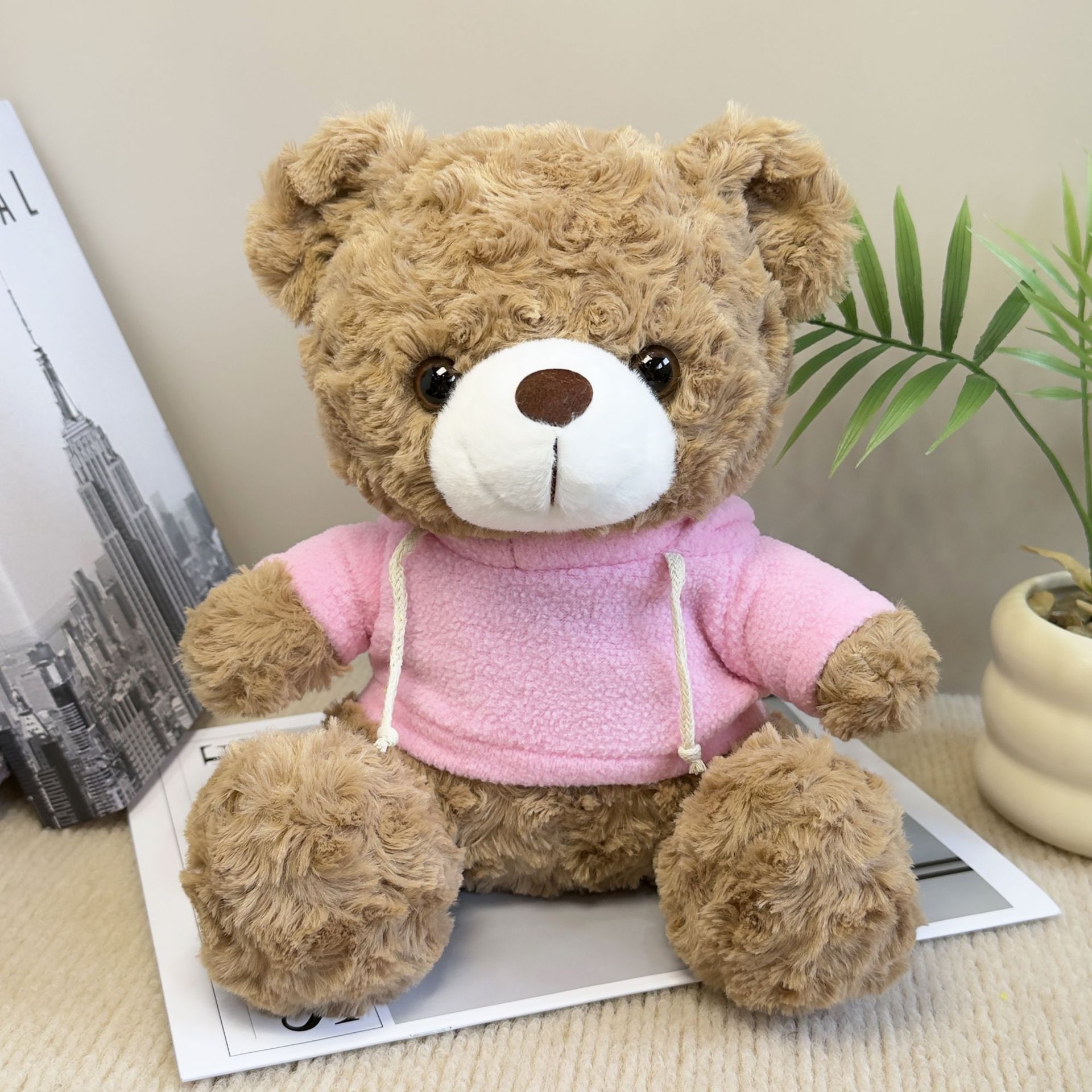 Osos de peluche abrazar osos muñecas muñecas agarrar muñecas regalo para niños impresión LOGO regalo juguetes de peluche