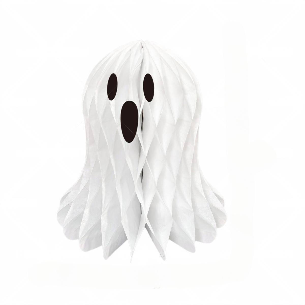 Decoración de Halloween linterna de papel decoración colgante decoración de fiesta decoración de Acción de Gracias decoración fantasma decoración calabaza bola de panal
