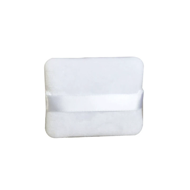 Soft makeup sponge set, square & triangular double-sided powder puffs, assorted colors
