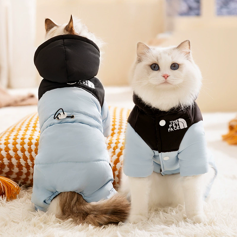 Кошка зимняя ветрозащитная теплая одежда