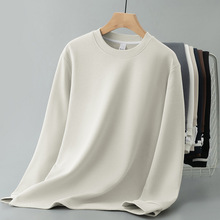 450g重磅t恤男士长袖2025新款秋冬内搭打底衫加绒加厚秋衣服小衫