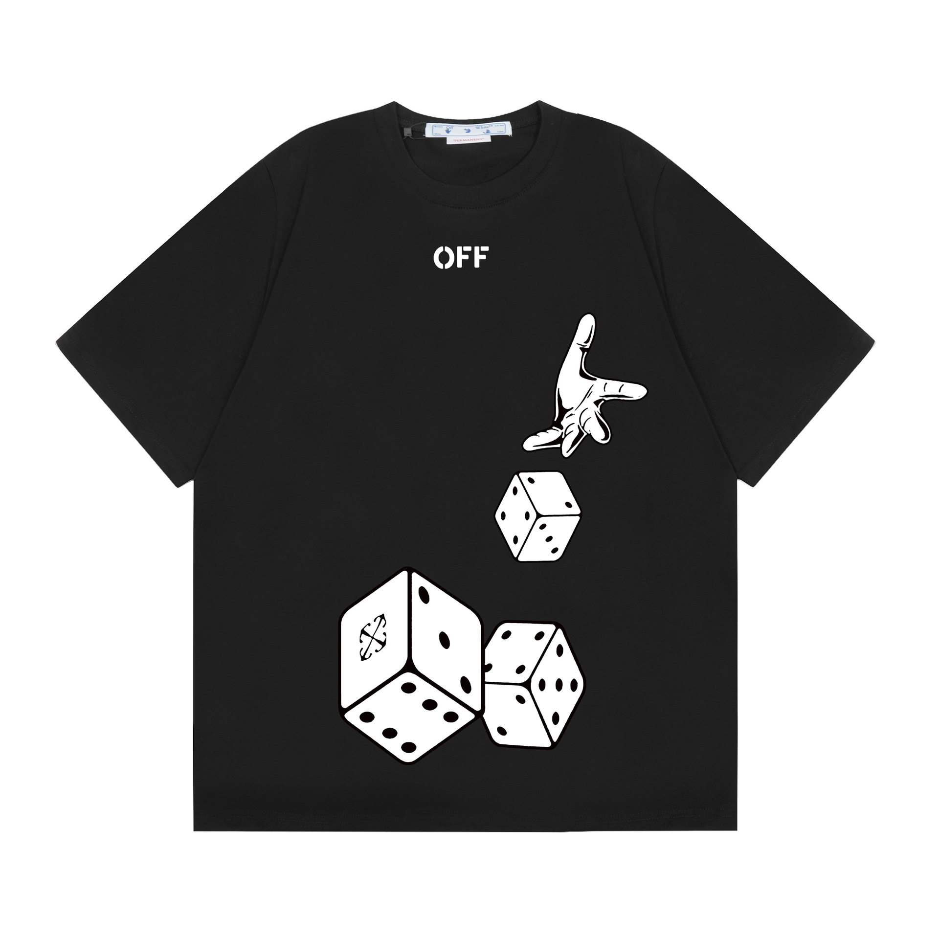 Off-White Dices Skate T-shirt Black