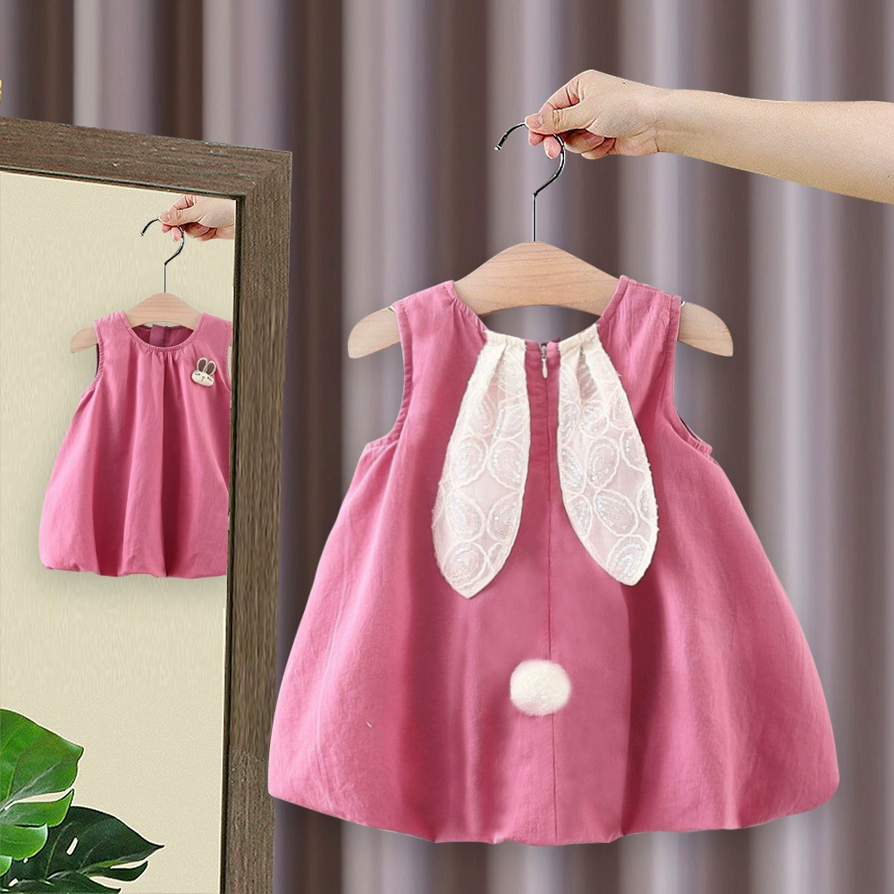 Summer cute dress, girl's skirt, small princess costume