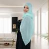 Fashionable universal colored breathable cloak for leisure, decorations, scarf, city style