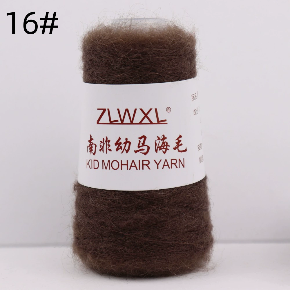 ZLWXL 50g 650m детский мохер пряжа - южноафриканский мохер, ручная вязка мягкая нить для вязания