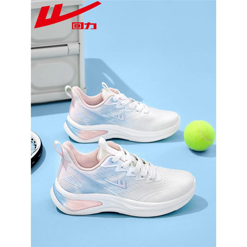 Кроссовки с откатом 2025 новые весенние и осенние кроссовки с мягким дном повседневные легкие амортизирующие ботинки студенческие кроссовки женская модель