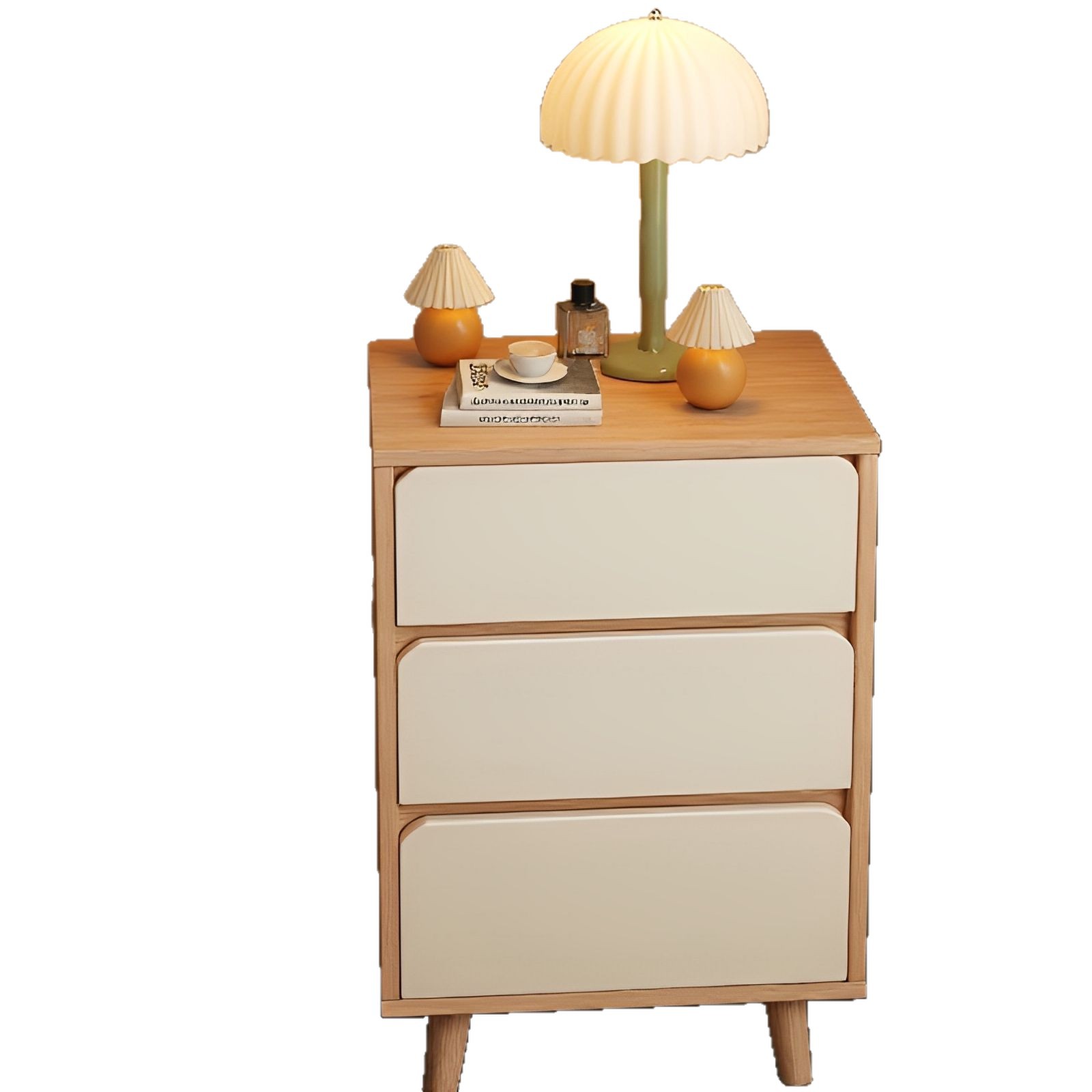 Mesa de cabezal de cama dormitorio pequeño armario de almacenamiento doméstico moderno simple ligero y lujoso alto sentido simple armario de cabezal de cama armario de armario