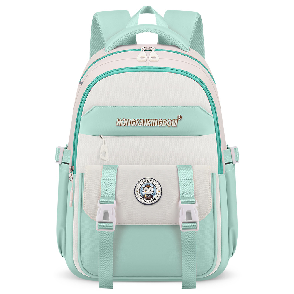 Mochilas escolares nuevas para adolescentes, estudiantes masculinos y femeninos, mochilas casuales portátiles de gran capacidad, que reducen la carga, mochilas de aspecto elegante.