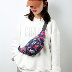 Manufacturer's camouflage waist bag, fashionable men's and women's diagonal wallet, business wallet, large capacity, wear-resistant mobile phone waist bag wholesale