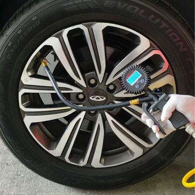 Car Tire Pressure Monitor, Digital – Air pressure gauge/tire pressure gauge