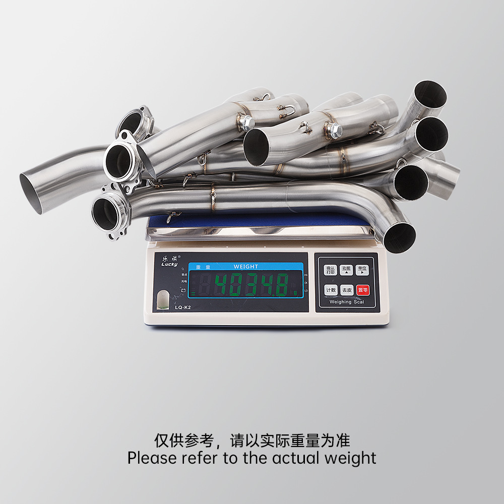 Special non-destructive installation of S1000R S1000RR integrated split front exhaust pipe special vehicle 2010-2016