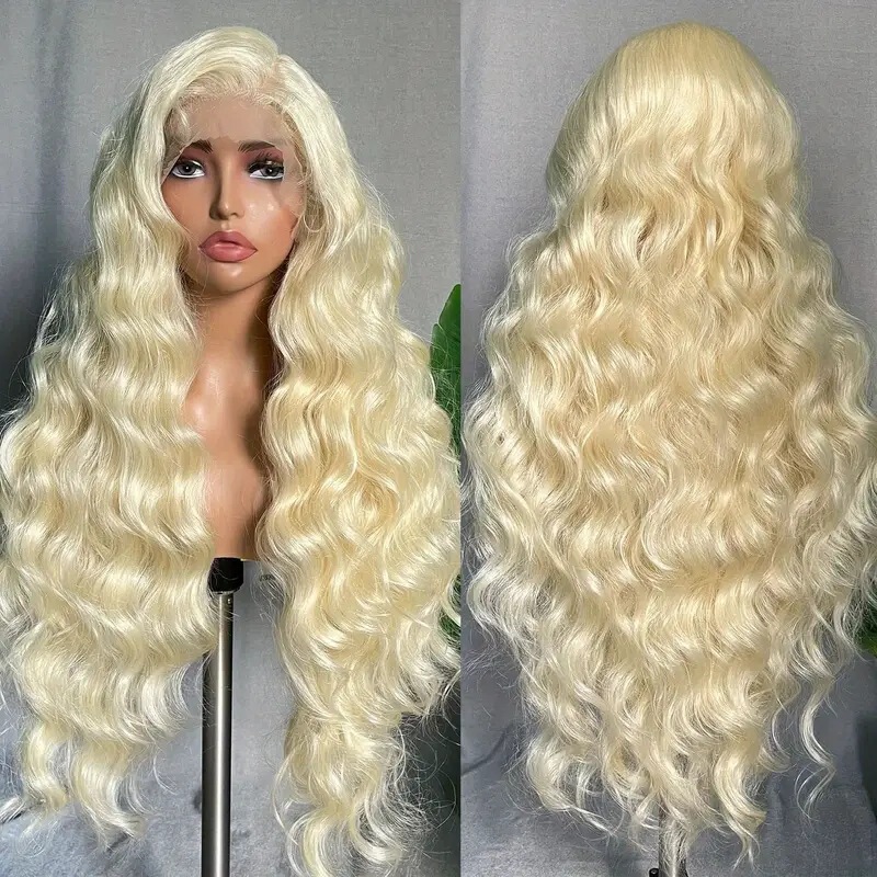 New Front Lace Wig Red Long Curly Hair Big Wave Fluffy Lace Hair Set Aliexpress Hot Sale Ready Stock Dropshipping