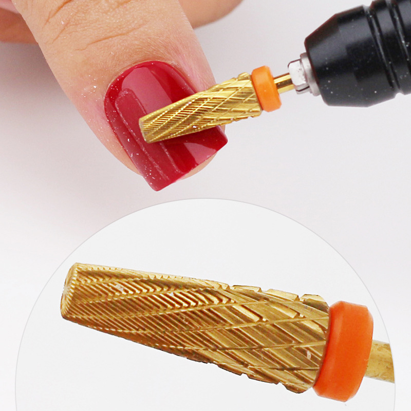 Cabeza de molienda de alta calidad 5 en 1 combinación de manicuras de alta eficiencia de eliminación de uñas, cabeza de eliminación de uñas suave y dura