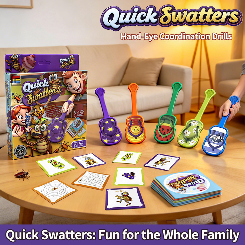 Cross-border Hot-selling Novelty Cockroach-squashing Desktop Prank...