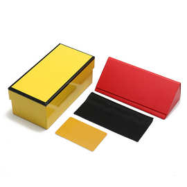 芬家眼镜盒 时尚高品质墨镜盒 魔术贴整套太阳镜包装盒