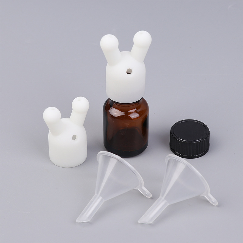 越境用二穴鼻吸器分注ボトル空ボトル分注器アロマスティック補助具|undefined