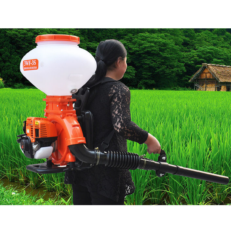 背负式农用汽油打药机 20L喷粉喷雾施肥 大功率高压喷粉器