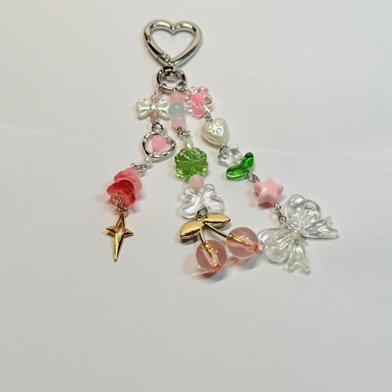 Cute Resin Animal Fruit Unisex Bag Pendant Keychain display picture 12