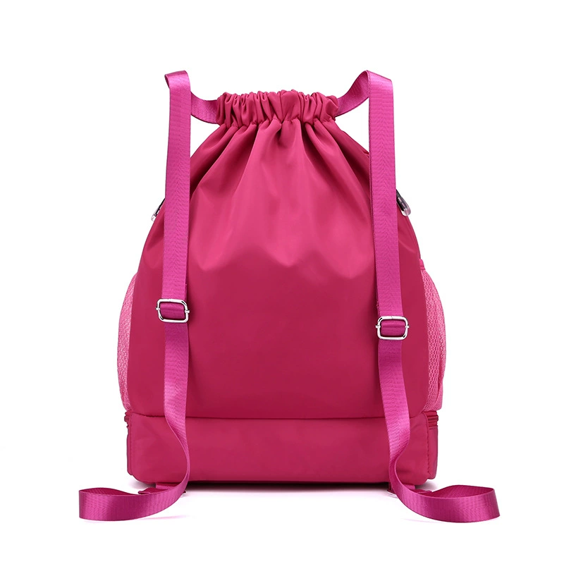 Sports capacious brand backpack, handheld storage bag, drawstring, wholesale