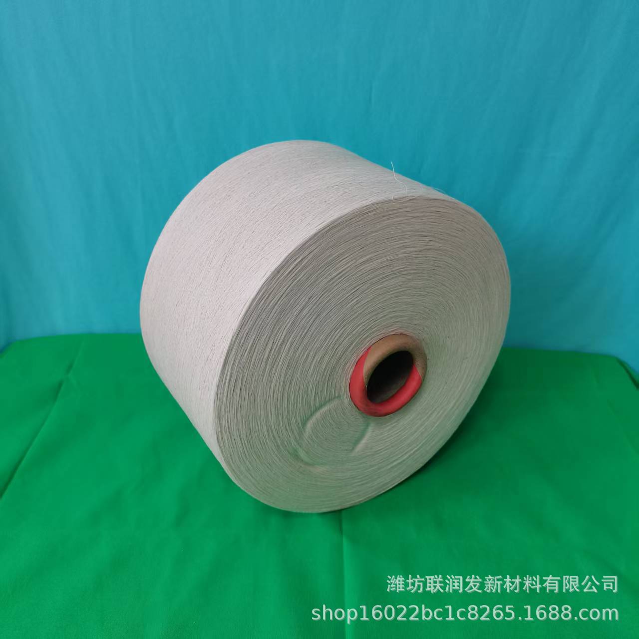 4股线纯棉合股纱气流纺纯棉纱‌耐磨抗造‌条干均匀竹节棉纱