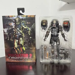 NECA 7inch 関節可動フィギュア プレデター 2 プレデター リーダー グレーバック エルダー モデル