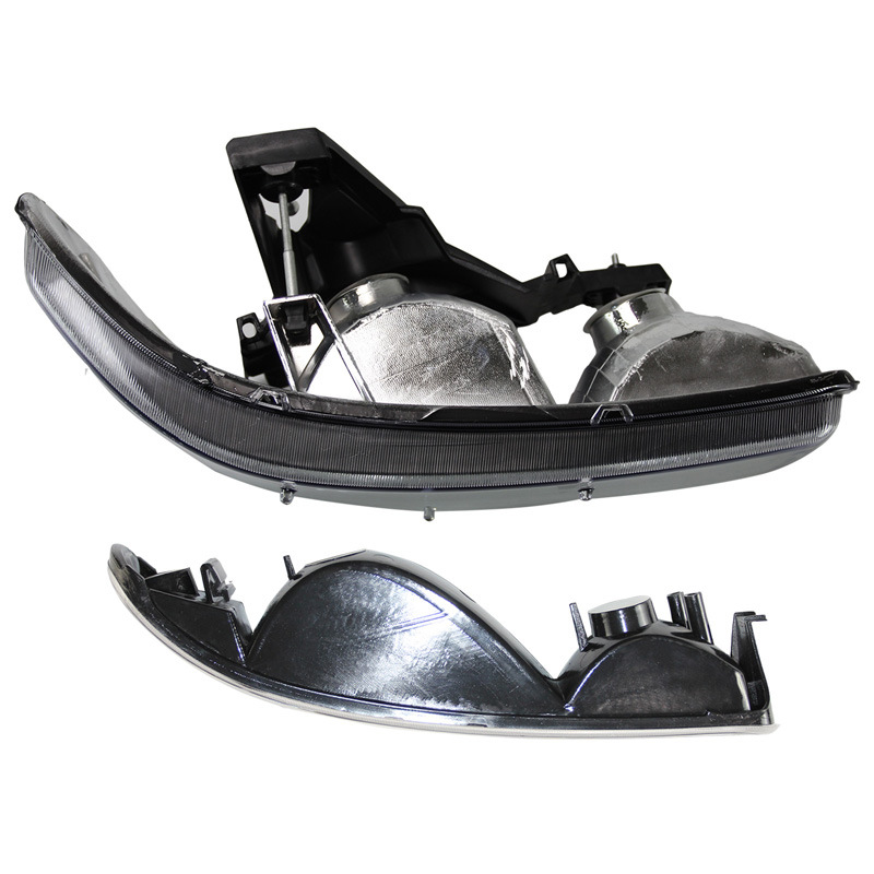 Aplicable a GMC 1999 - 2006, faro Sierra estándar americano, semi-conjunto de halógeno original, modelo negro