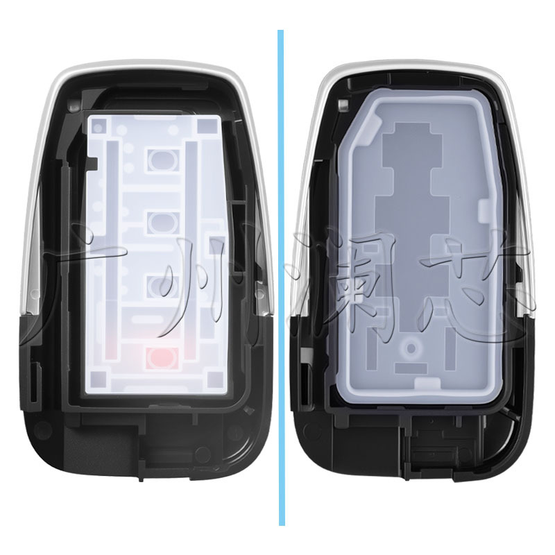 Suitable for Toyota Corolla Cross, Camry, Auris, Asian Dragon, Rav4 Smart Remote Key Shell Replacement