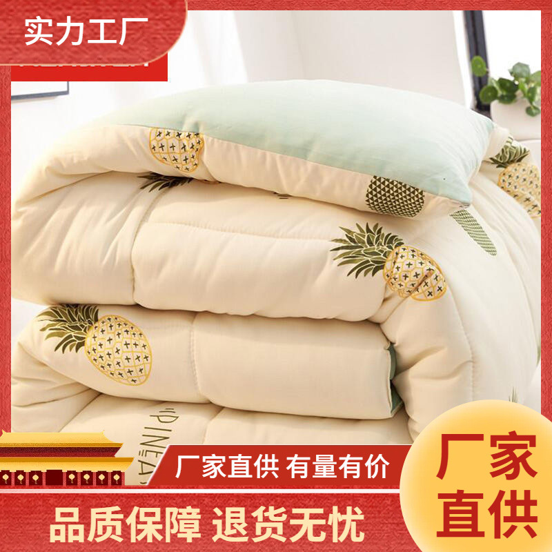 被子被芯冬被加厚棉被双人春秋被褥单人太空被夏凉被空调被