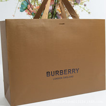 欧美大牌 尖端奢侈品 专柜品质手袋BUR*手提袋 纸袋加印LOGO