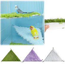 跨境 大中小型鹦鹉 毛绒吊床 攀爬玩具 松鼠仓鼠 宠物吊床