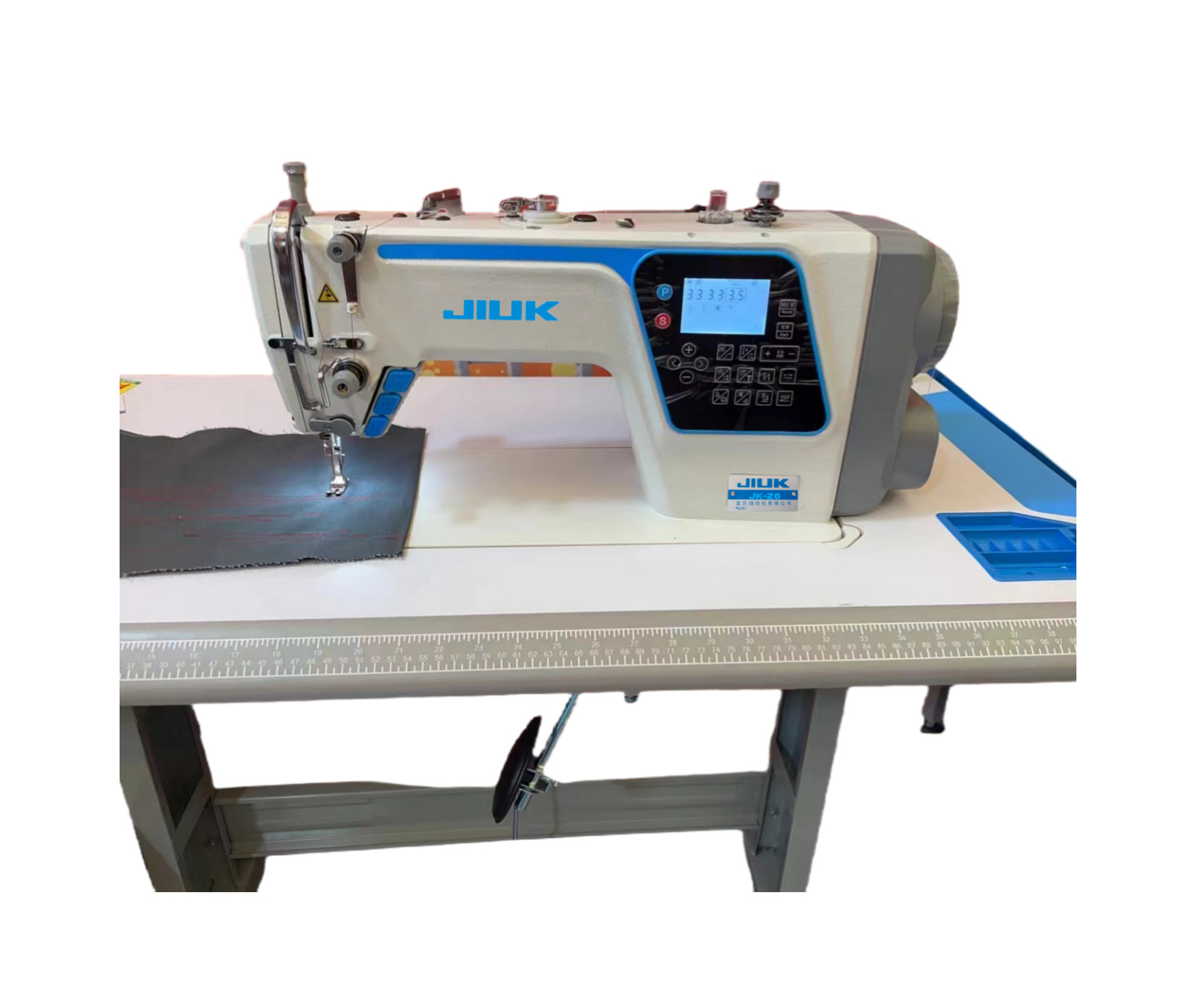 Nueva computadora máquina de coser plana de alta velocidad integrada computadora paso a paso coche plano máquina de coser industrial automática ventas directas de fábrica