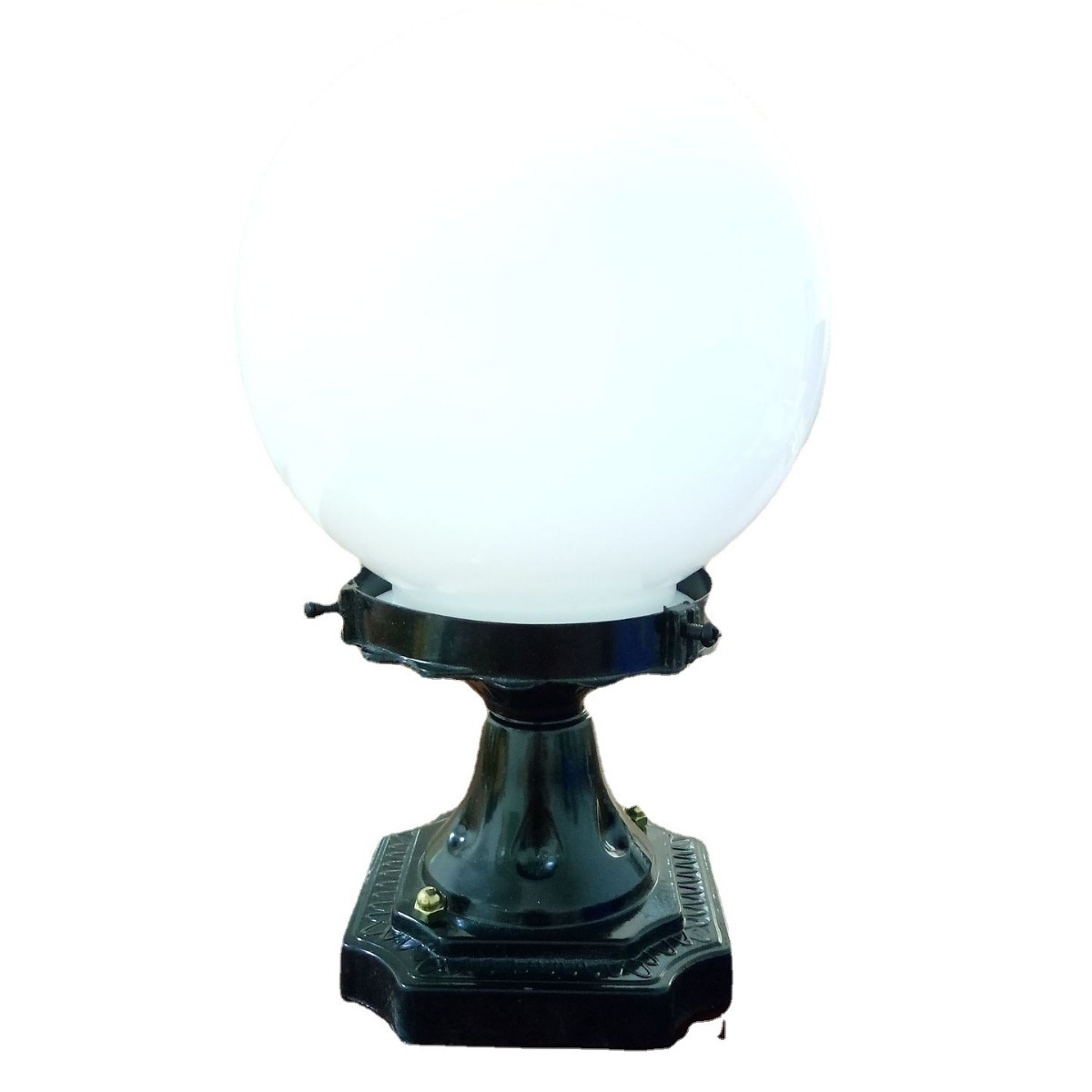 알루미늄 베이스 아크릴 야외 벽 전등갓과 벽 램프 150MM 플라스틱 전구 전등