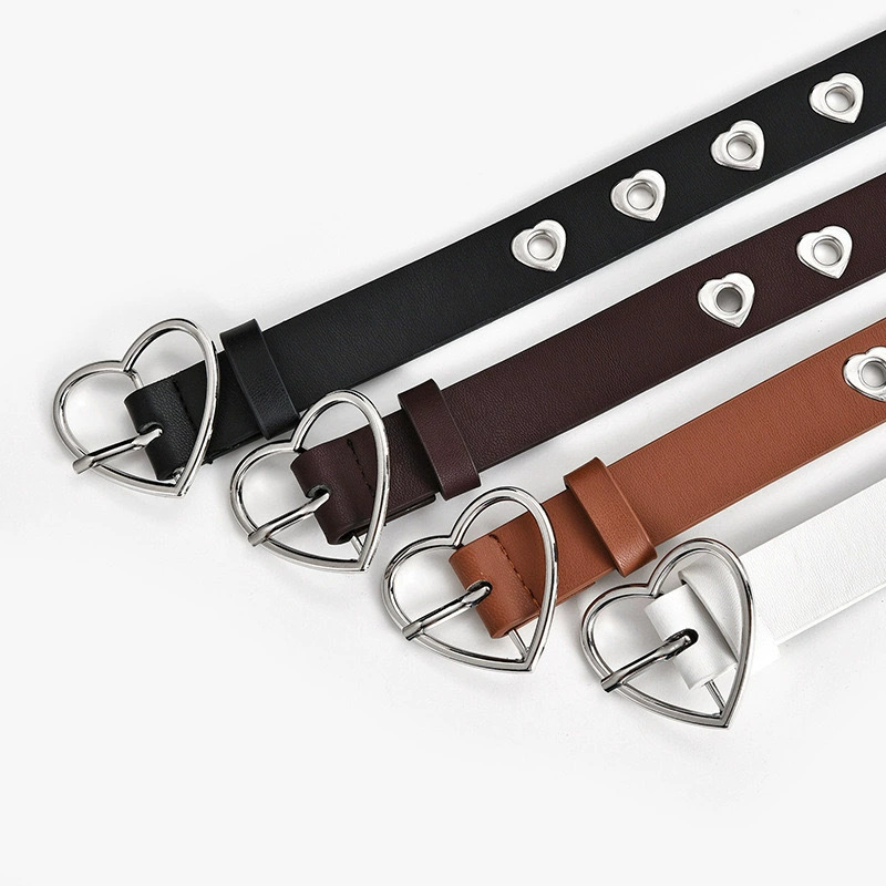 Heart-Shaped Small Belt for Women, Trendy and Stylish, Versatile Decorative Belt for Jeans, Thin Belt for Casual Pants Heart-Shaped Small Belt for Women, Trendy and Stylish, Versatile Decorative Belt for Jeans, Thin Belt for Casual Pants