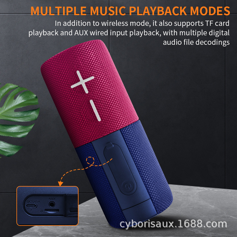 Cyberus S11 2 色磁気 Bluetooth ツーインワン Bluetooth スピーカー国境を越えた人気のカラフルな重低音スピーカー|undefined