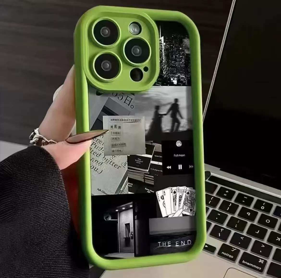 Чехол для телефона Apple iPhone 16 ретро чёрный, 16 Pro Max, стильный