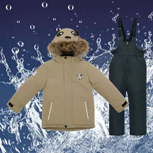 Лыжный костюм для мальчиков 2–6 лет водостойкий