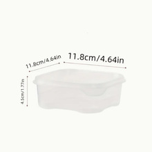 有FCM认证 冰箱冻肉分格盒子食品级分装收纳盒速冻肉专用透明保鲜