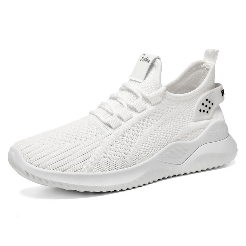 Zapatos de mujer zapatos casuales, zapatos de mujer con suela suave, zapatos deportivos ligeros, zapatos blancos de malla, zapatos al aire libre